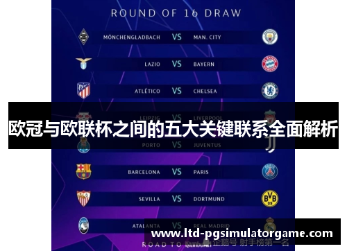 欧冠与欧联杯之间的五大关键联系全面解析 欧冠与欧联杯之间的五大关键联系全面解析